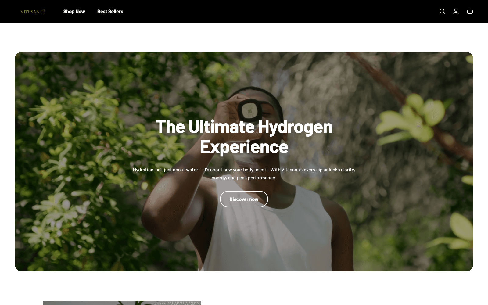Vitesante — Health & wellness · E-commerce